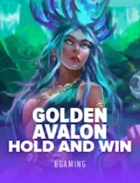 golden avalon hold and win slot logo